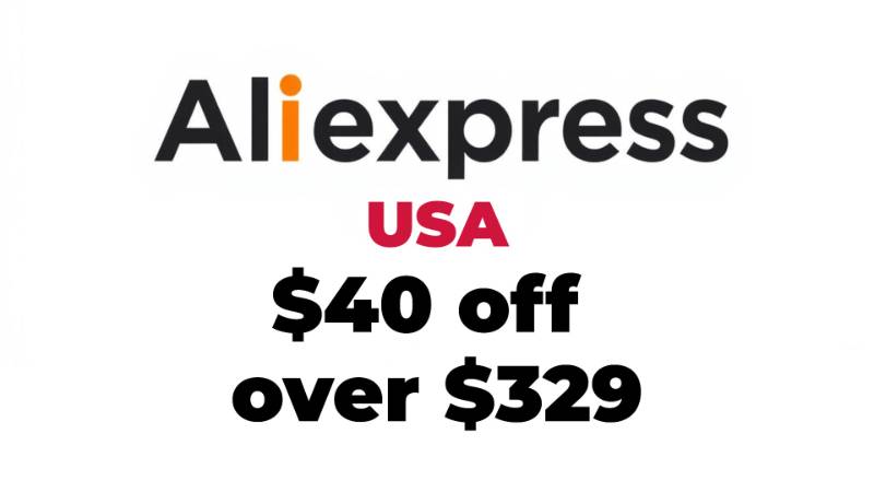 $40 off over $329 Aliexpress United States Promo Code