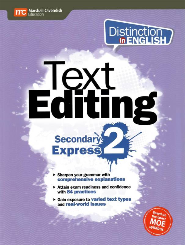 Distinction in English: Text Editing Sec 2 G3