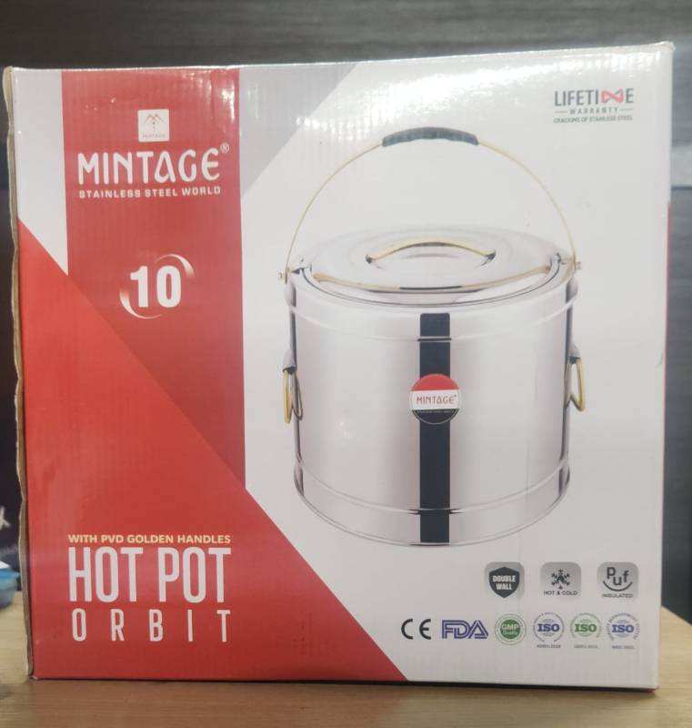 KW HOT POT ORBIT SS 10 LTR - MINTAGE