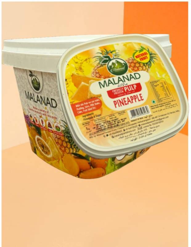 MD FROZEN PINEAPPLE PULP 1kg