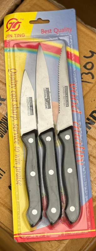 KW KNIFE - 3 Piece Set [JIN TING] (1*1)