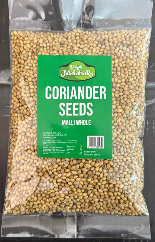 DM CORIANDER SEEDS [MALLI WHOLE] 150g