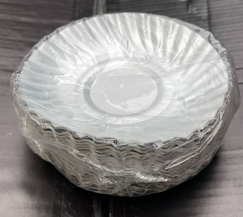 KW  PLATE SILVER FOIL 100 NOS SIZE 6"