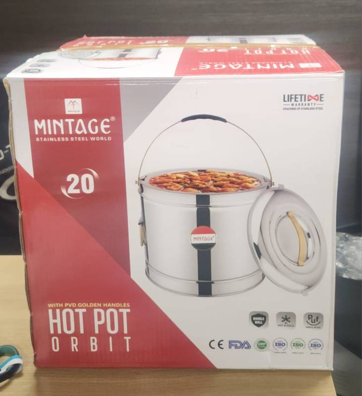 KW HOT POT ORBIT SS 20 LTR - MINTAGE