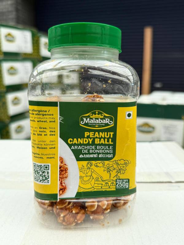 CM PEANUT CANDY BALL BOTTLE 250G