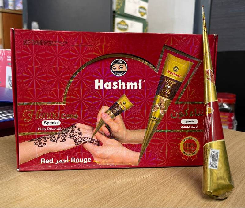 GN HENNA CONE RED 40G - HASHMI