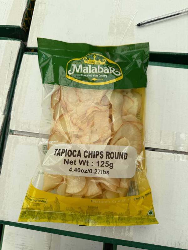 CM TAPIOCA CHIPS ROUND 125G