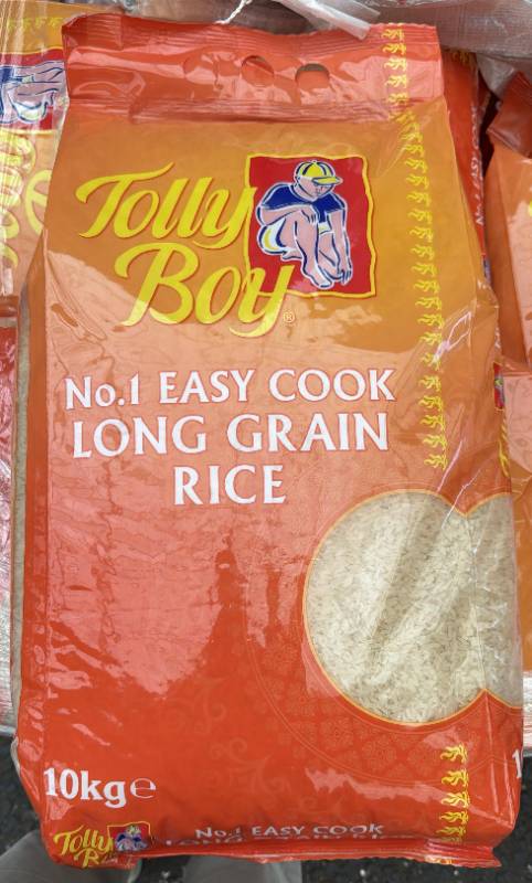 GN EASY COOK LONG GRAIN RICE 10 KG- TOLLY BOY