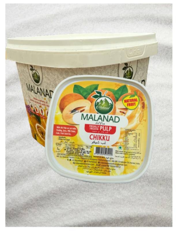 MD FROZEN CHIKKU PULP 1kg