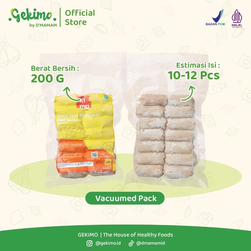 Beef Sausage Original (D'mamam)