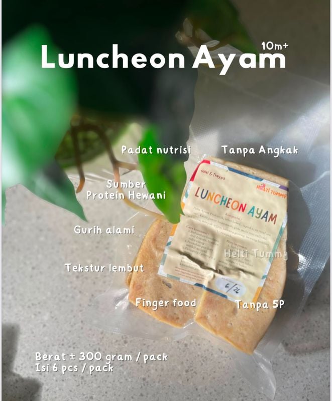 Luncheon ayam probiotik Mamtummy)