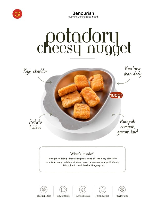 Potadory cheesey nugget