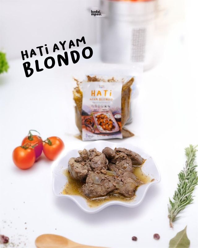 Hati ayam organik blondo