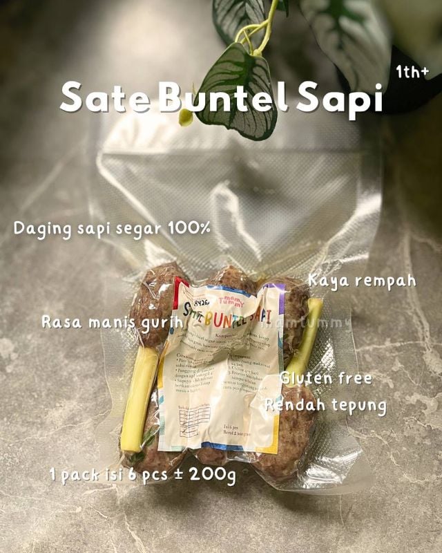 Sate buntel sapi
