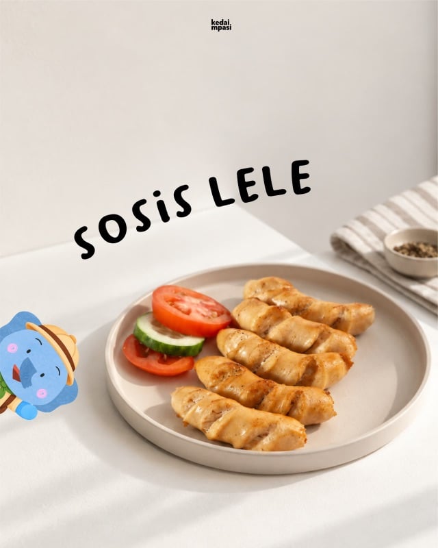 Sosis lele (Kedai MPASI)