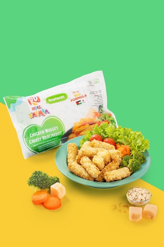 Chicken Nugget Cheesy Brocarrot (D'mamam)