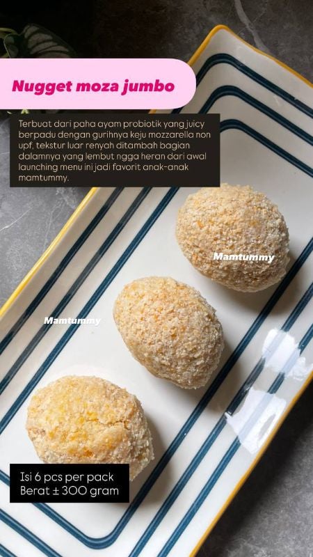Nugget ayam probiotik moza