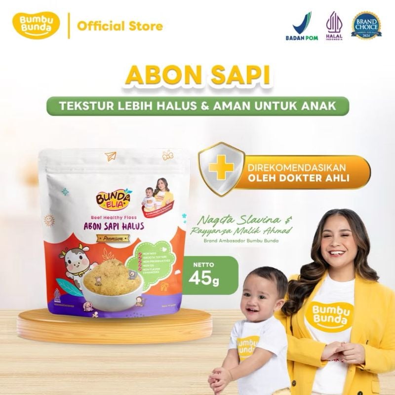 Abon sapi halus bumbu bunda