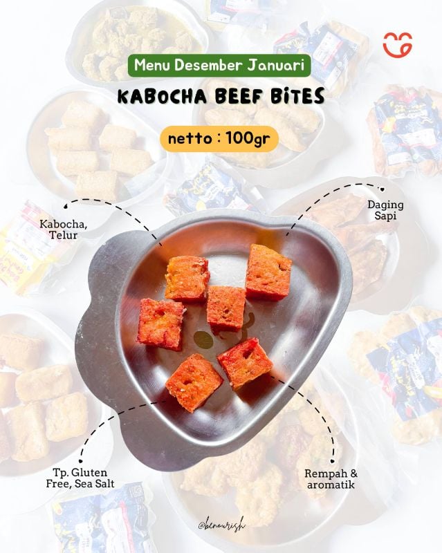 Kabocha beef grassfed bites gluten free