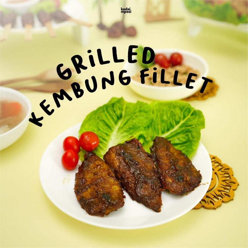 Grilled kembung filet