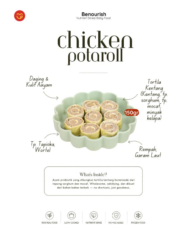 Chicken probiotik potaroll
