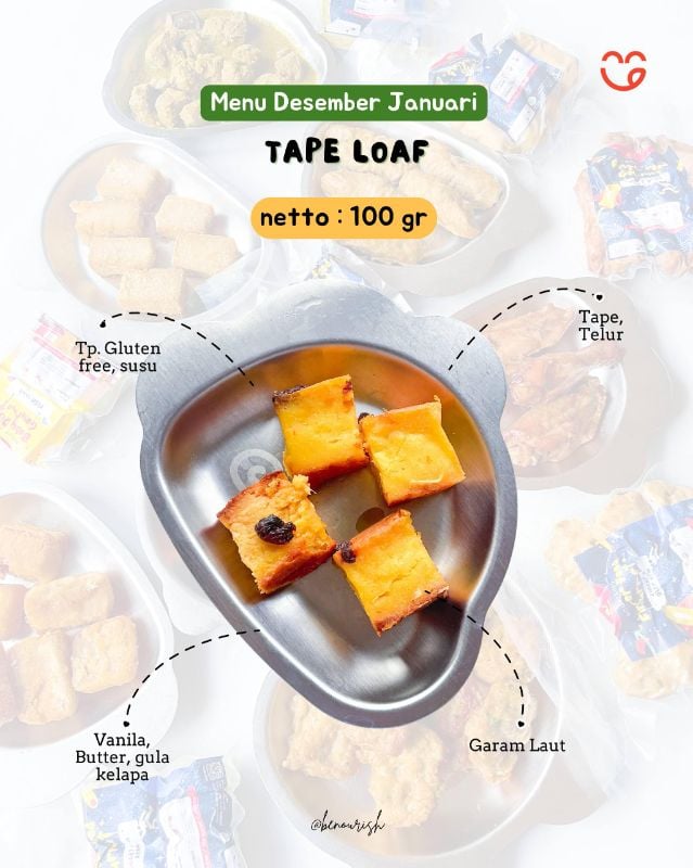 Tape loaf gluten free