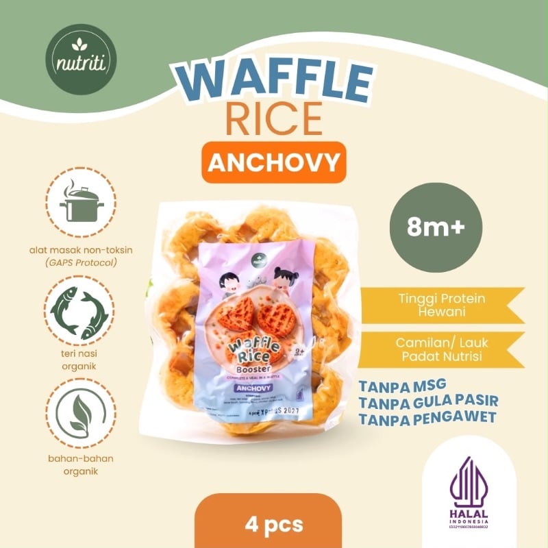 Waffle Rice Booster Anchovy
