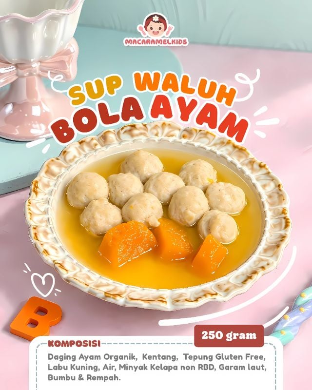 Sup Waluh Bola Ayam