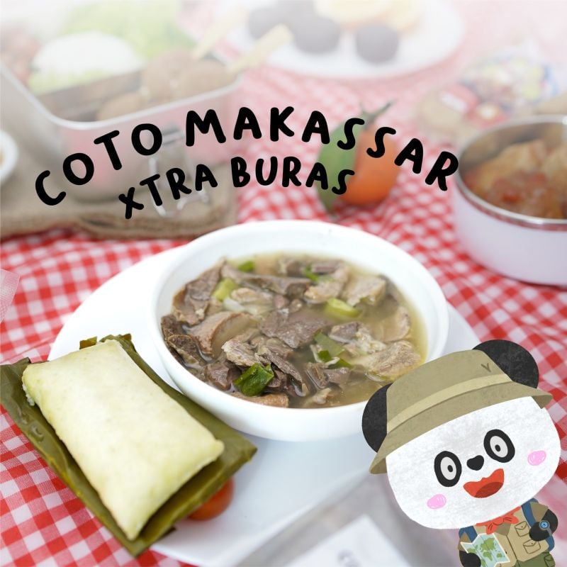 Coto makassar incl buras organik (kedai mpasi)