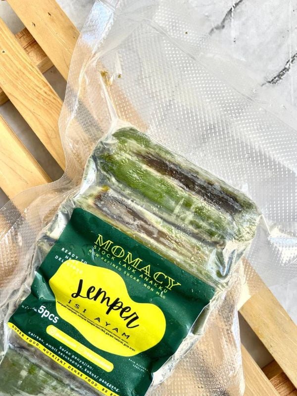 Lemper ayam organik