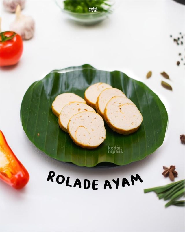 Rolade ayam organik (kedai mpasi)