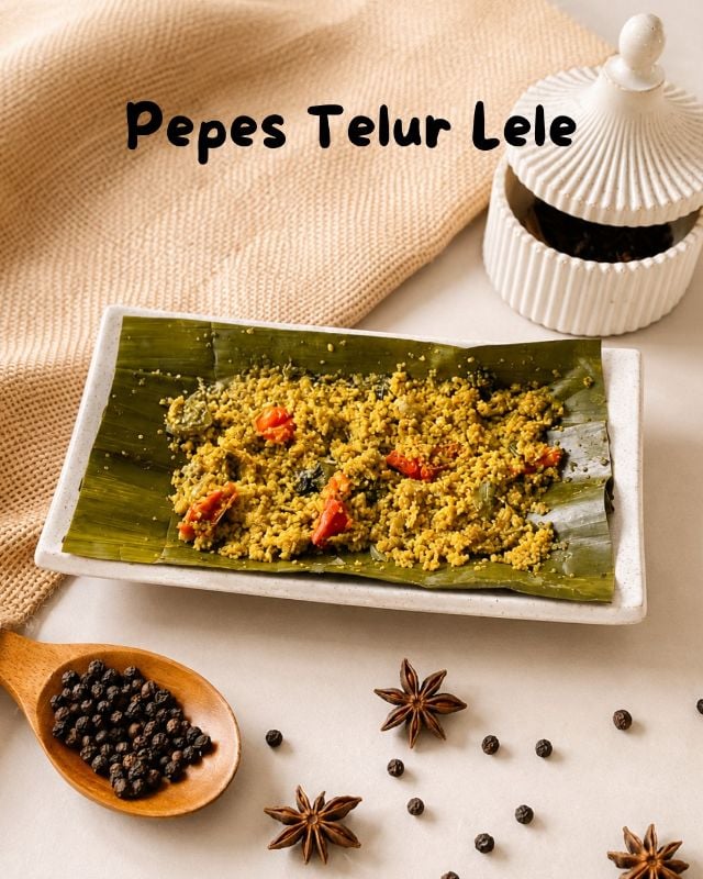 Pepes telur ikan lele