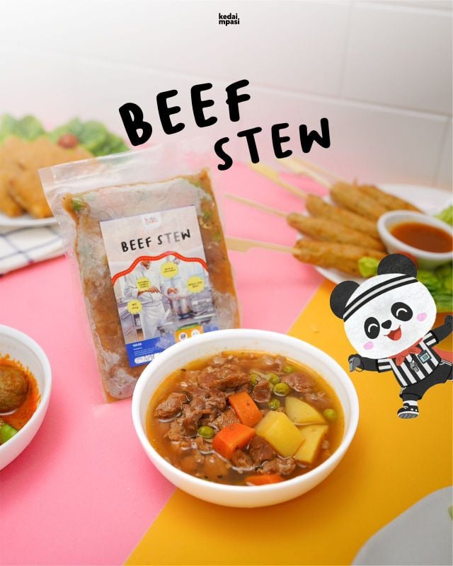 Beef grassfed stew kedai mpasi)