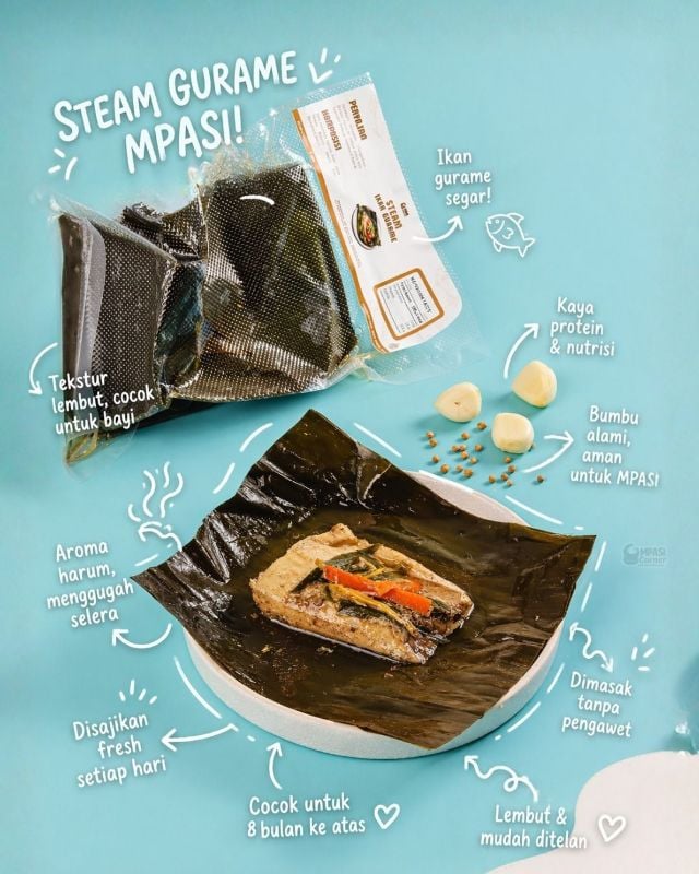 Steam ikan gurame