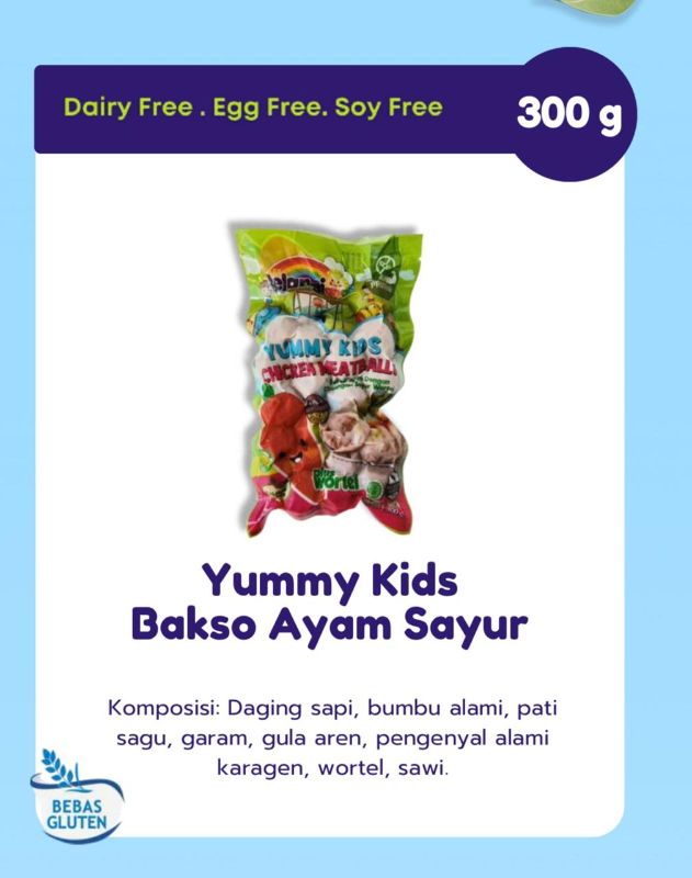 Yummy bakso ayam+sayur