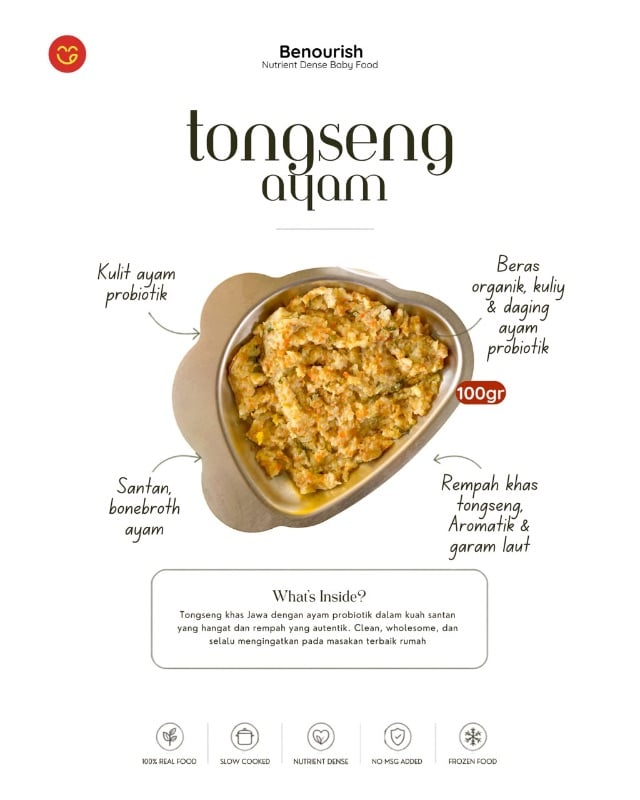 Tim tongseng ayam probiotik (benourish)