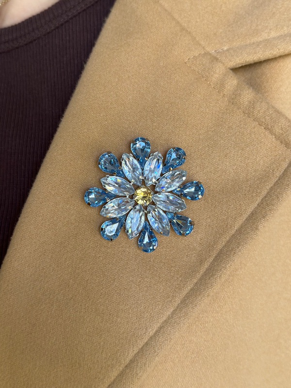 Escarapela de gemas La Pampa (k)