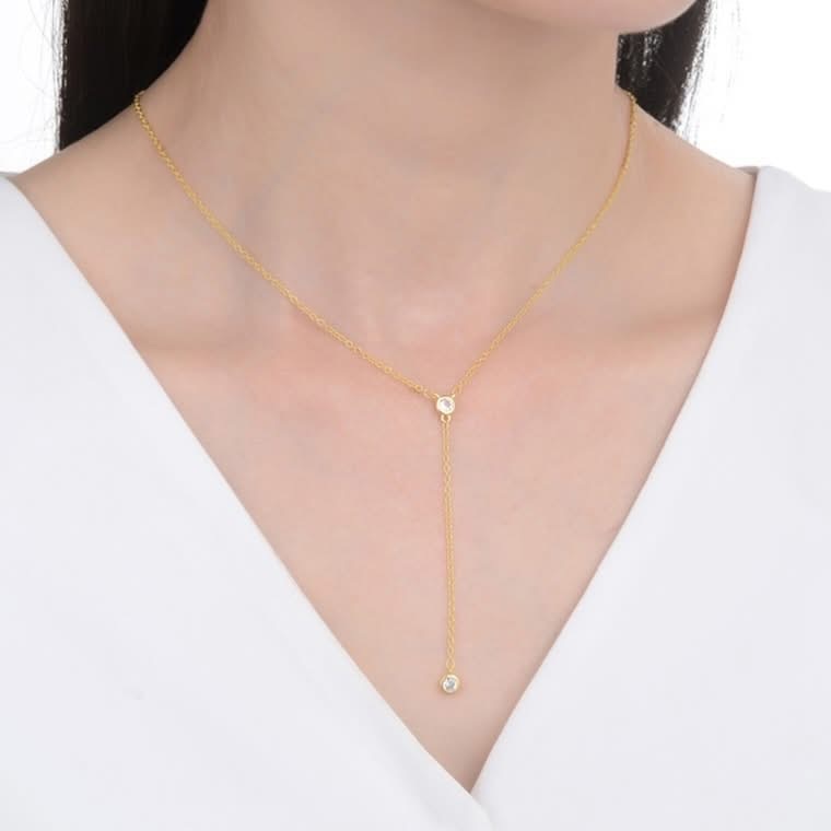 Corbatero con cristales - Plata
925 Gold