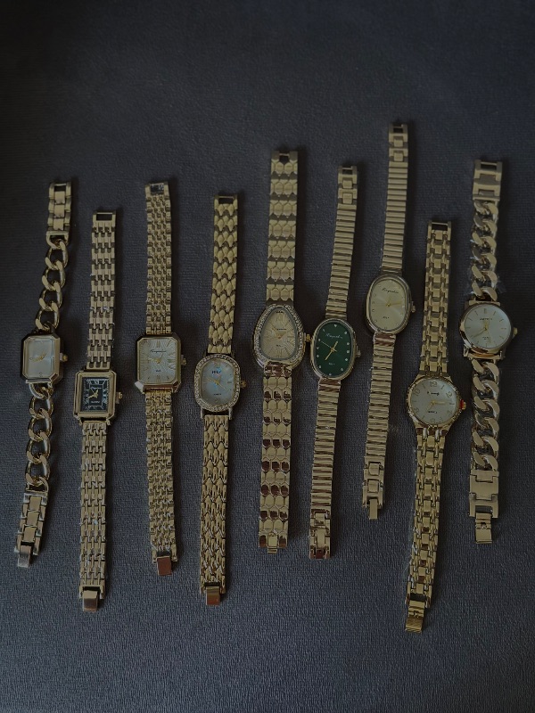 Reloj serpenti - metal dorado (N°4)