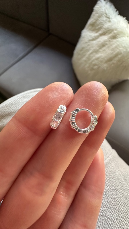 Argolla unitaria 10mm. - Plata 925