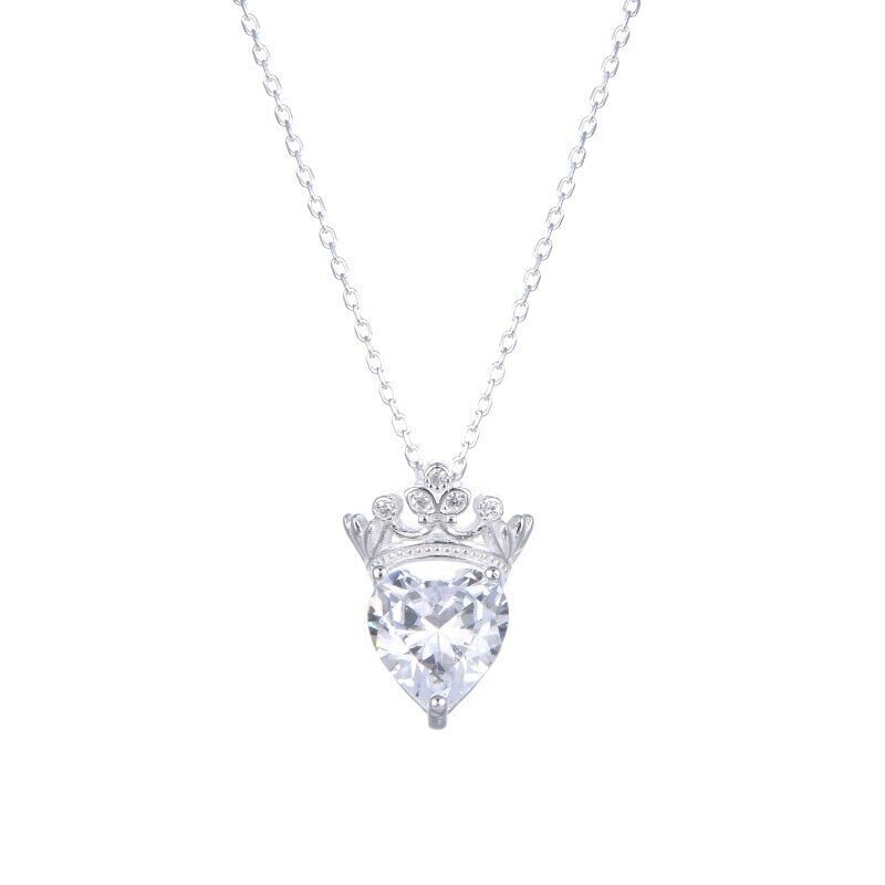 Conjunto Reina con cristales - Plata
925