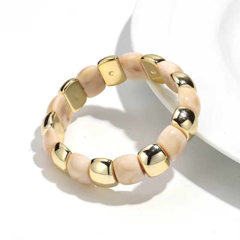 Brazalete Boho Coco Dorado - Fantasía