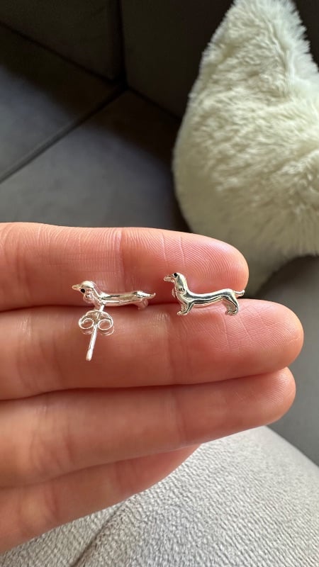 Aros Salchichas - Plata 925