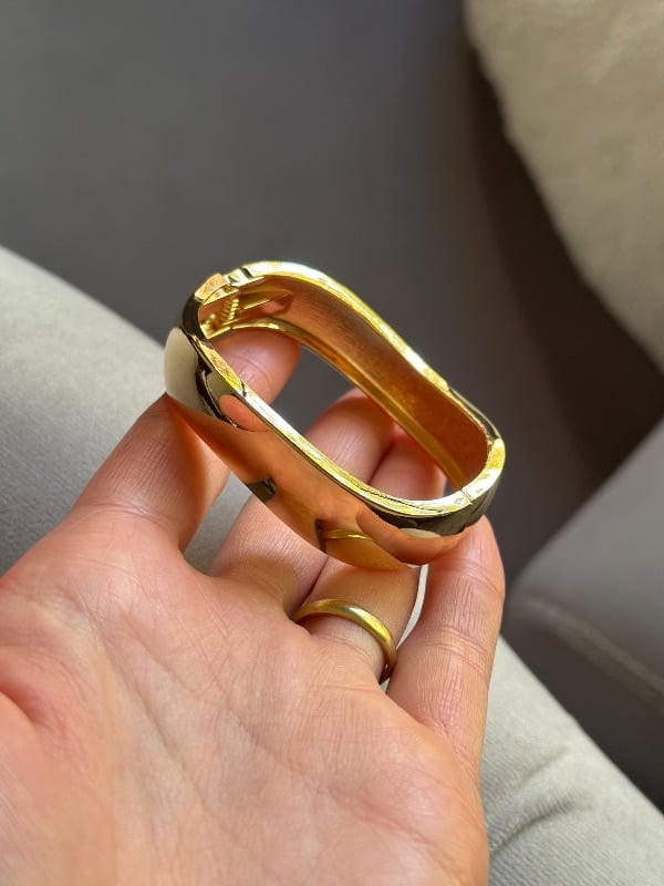 Brazalete de metal Dorado - Fantasía 351