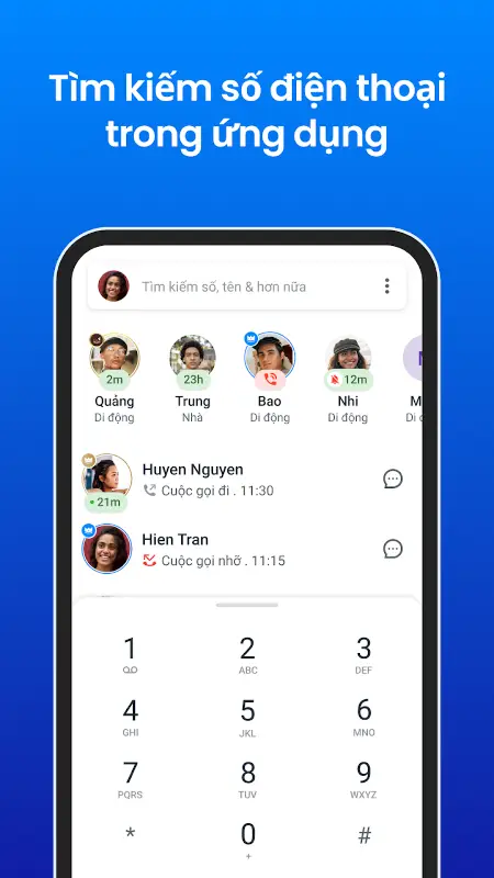 Truecaller ID Người gọi & spam