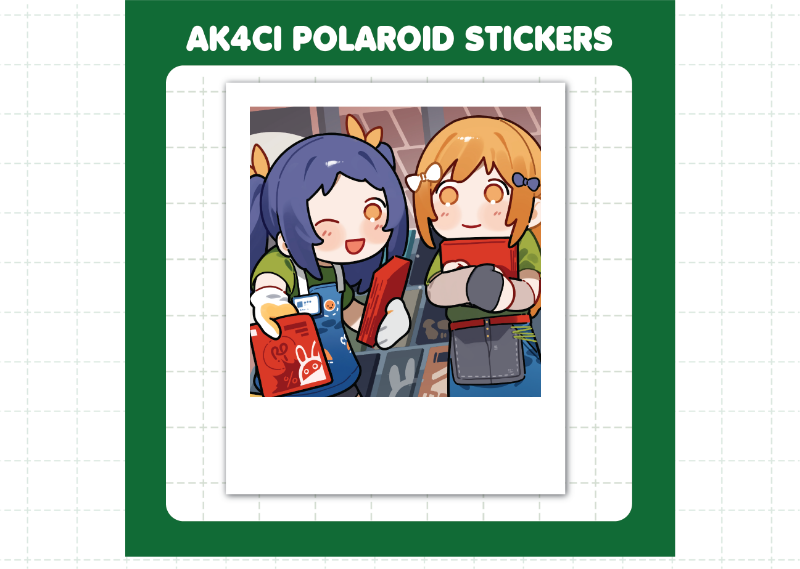 ZZZ Polaroid Stickers by Ak4ci