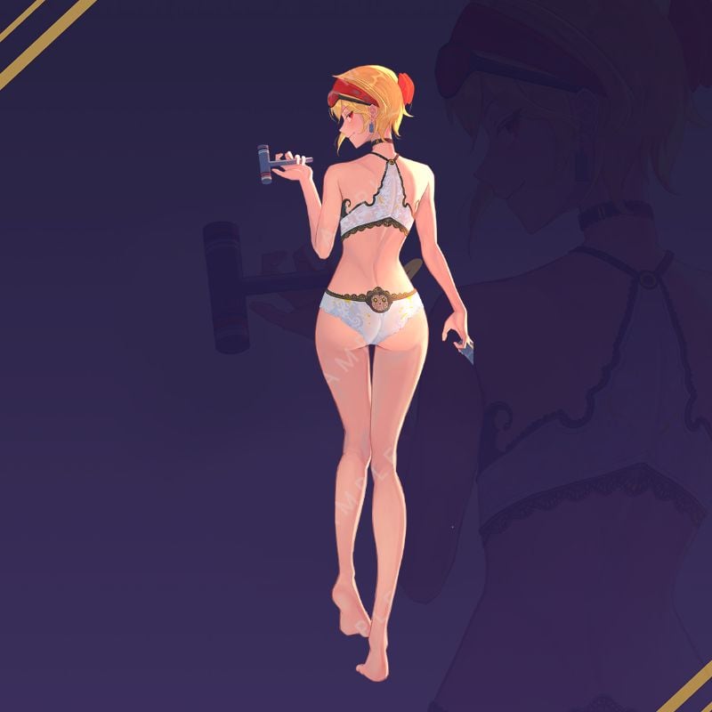 Kaela Kovalskia Lingerie Standee by Pawz212