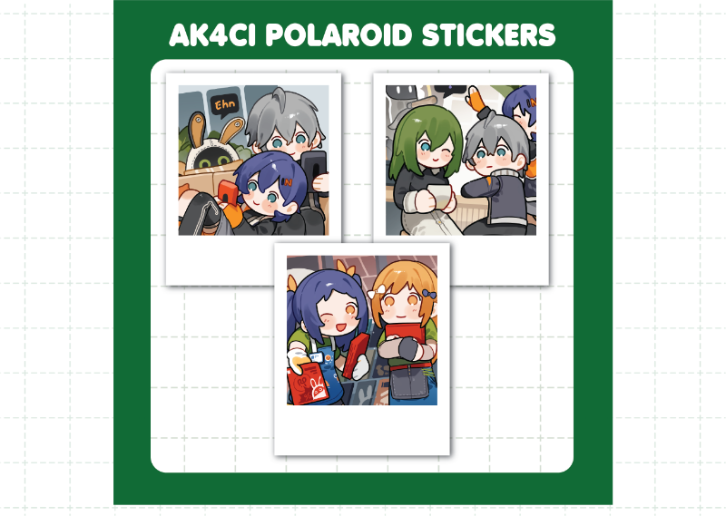 ZZZ Polaroid Stickers by Ak4ci