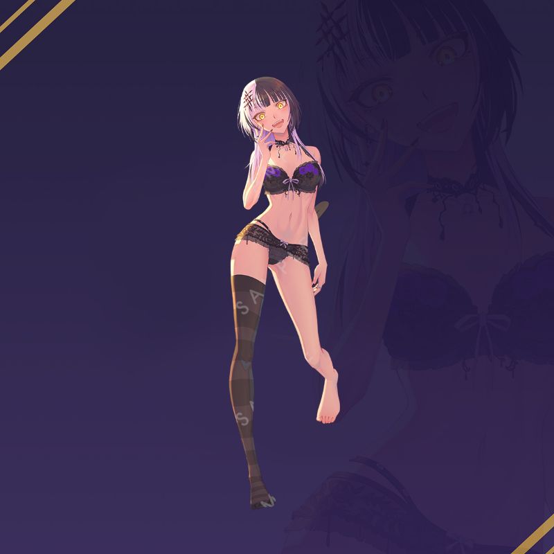 Shiori Novella Lingerie Standee by Pawz212
