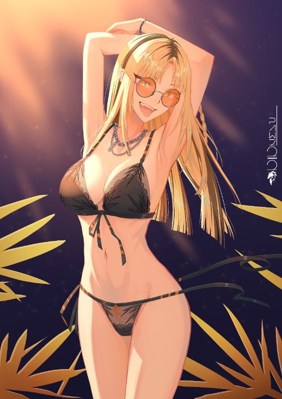 Koganei Niko Lingerie Foil Card by Pawz212